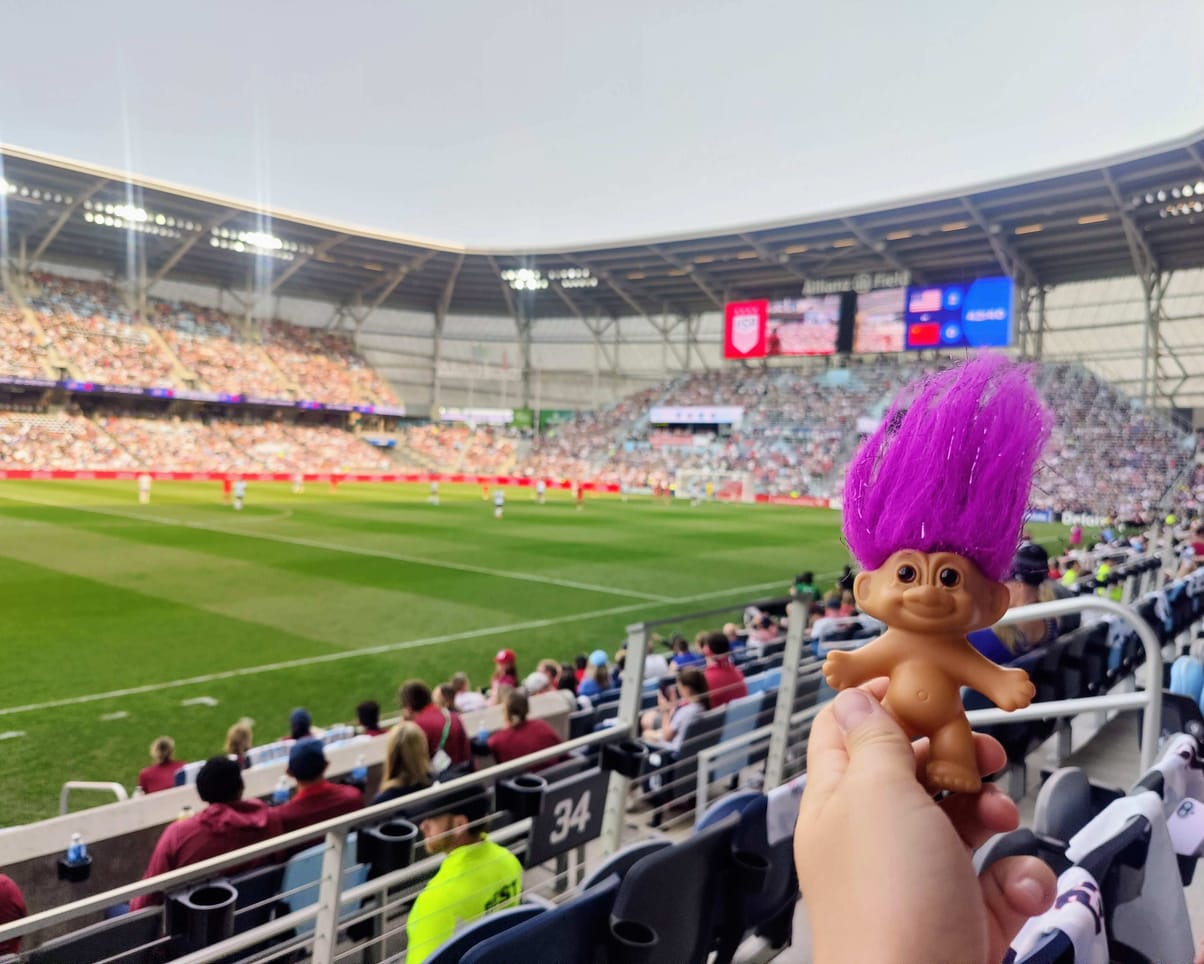 Oswald at Allianz Field in Saint Paul, MN, USA