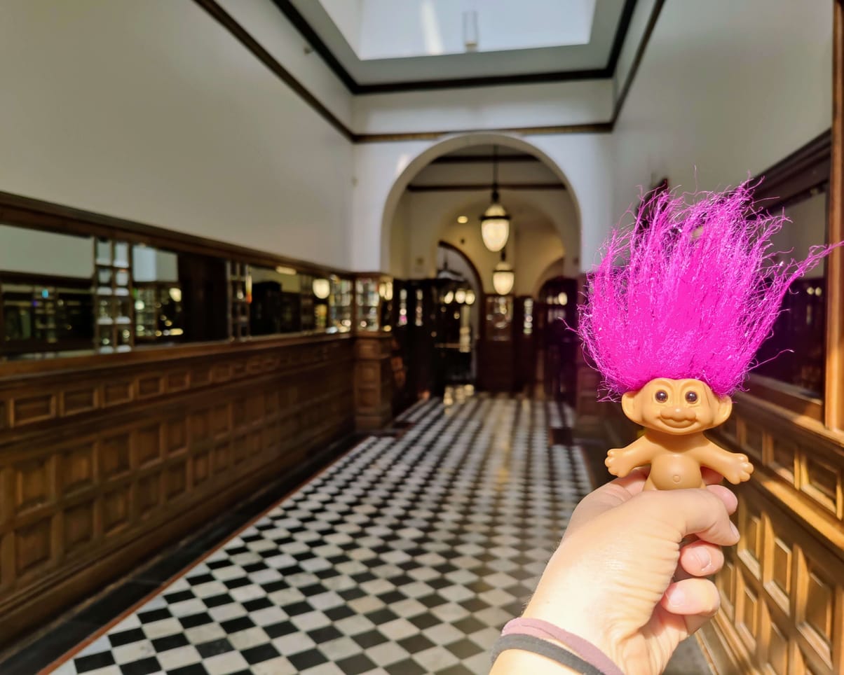 Oswald at Blair Arcade in Minneapolis, MN, USA